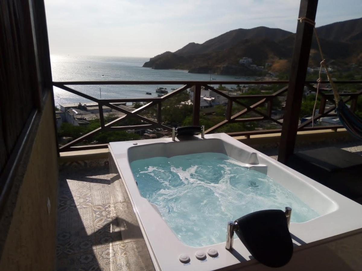 Cabanas Paraiso Taganga Esterno foto