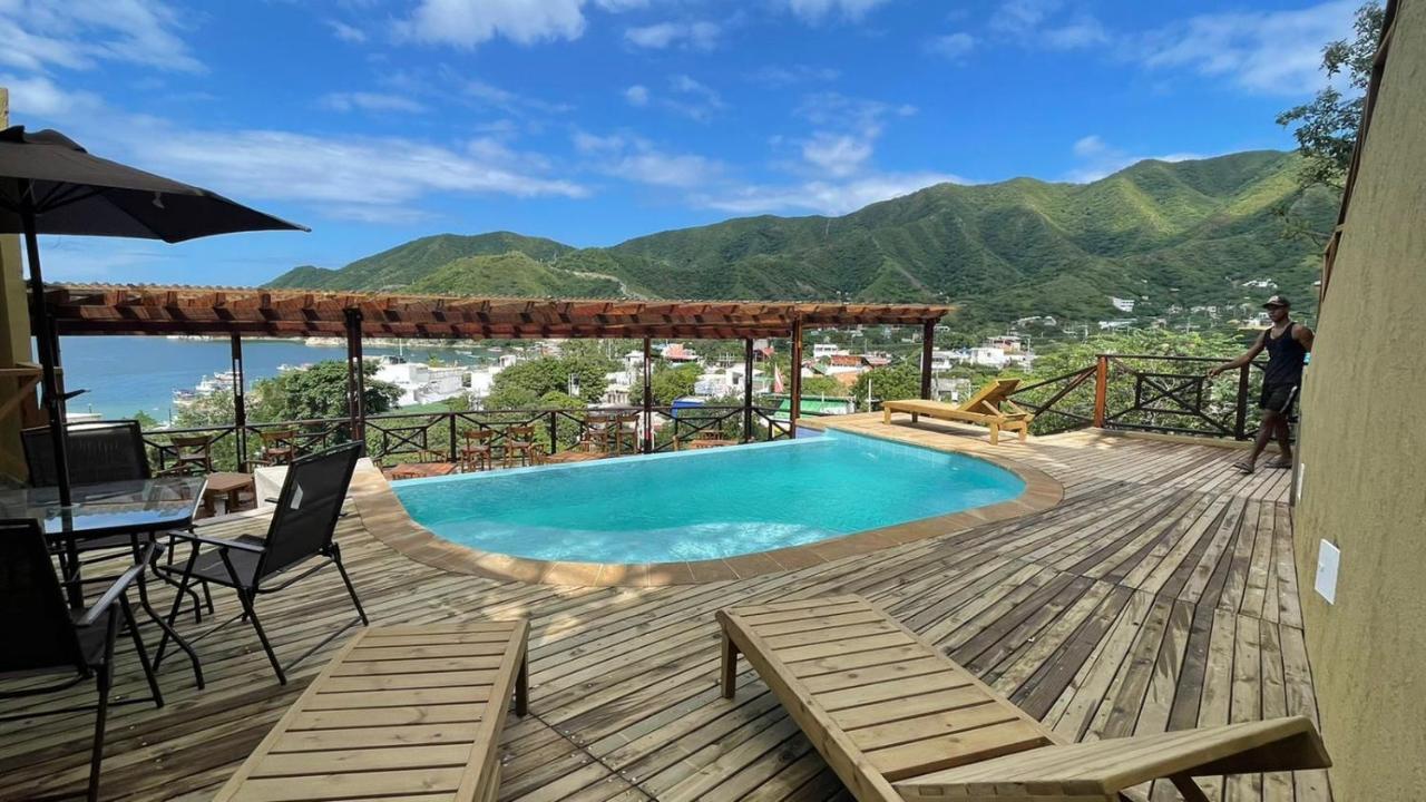 Cabanas Paraiso Taganga Esterno foto